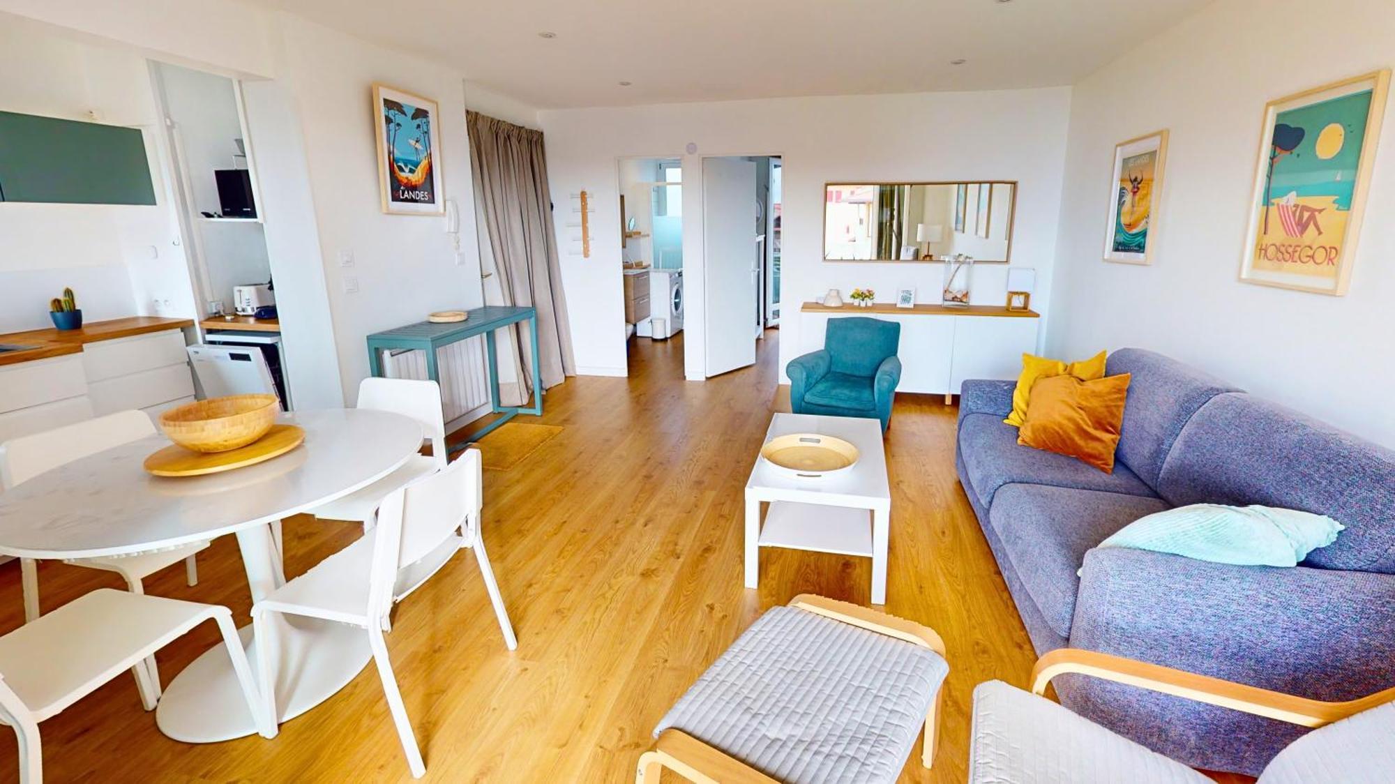 Sable - Appartement Renove Pour 4 Personnes Soorts-Hossegor Exteriér fotografie
