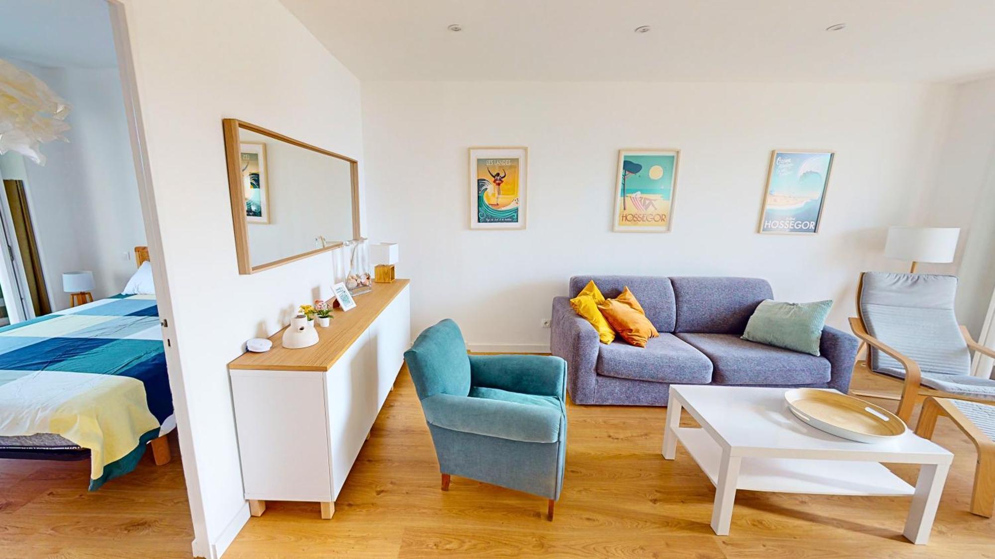 Sable - Appartement Renove Pour 4 Personnes Soorts-Hossegor Exteriér fotografie