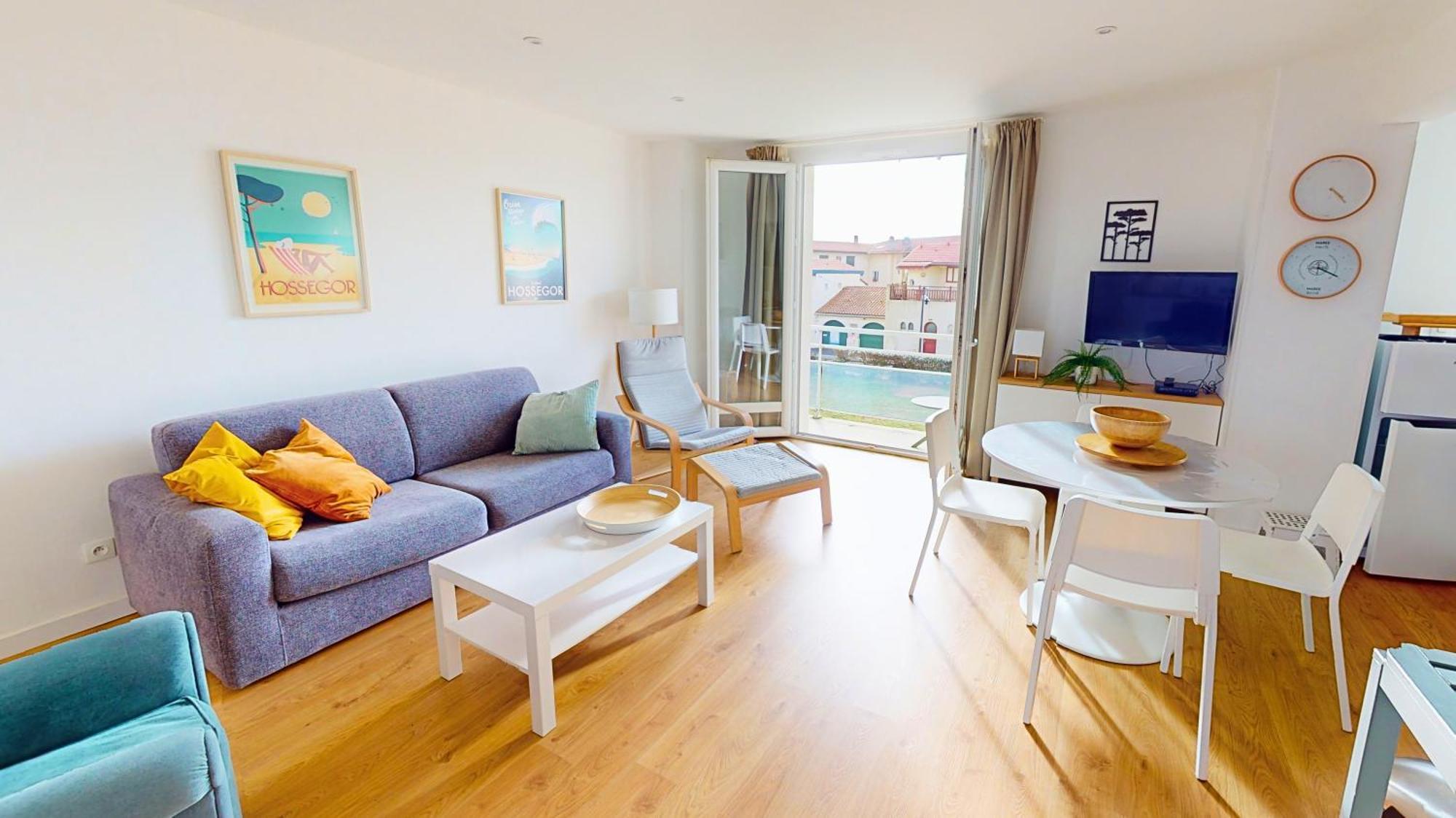 Sable - Appartement Renove Pour 4 Personnes Soorts-Hossegor Exteriér fotografie